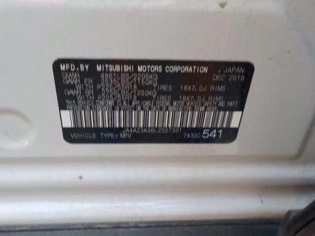 2020 MITSUBISHI OUTLANDER SE/SEL/LE JA4AZ3A36LZ027301