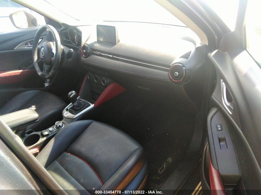 2017 MAZDA CX-3 TOURING JM1DKFC7XH0148952