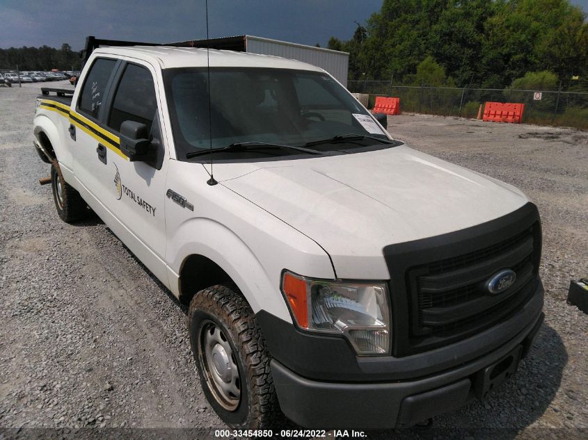 2013 FORD F150 SUPERCREW 1FTFW1EFODKF42981