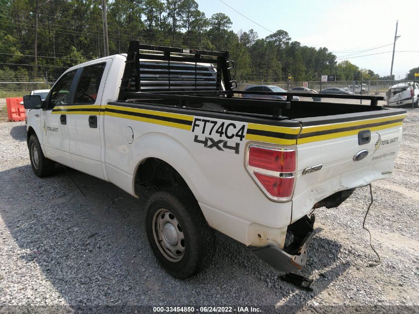 2013 FORD F150 SUPERCREW 1FTFW1EFODKF42981
