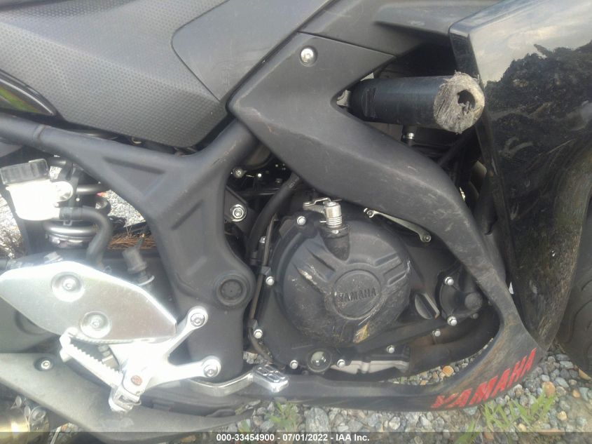 2015 YAMAHA YZFR3 MH3RH06Y6FK009121
