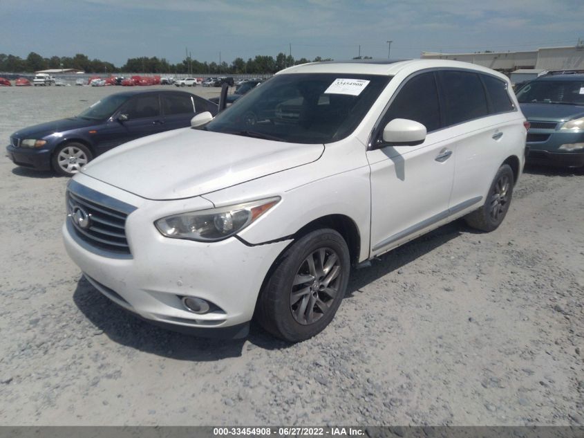 2013 INFINITI JX 5N1AL0MN2DC333401