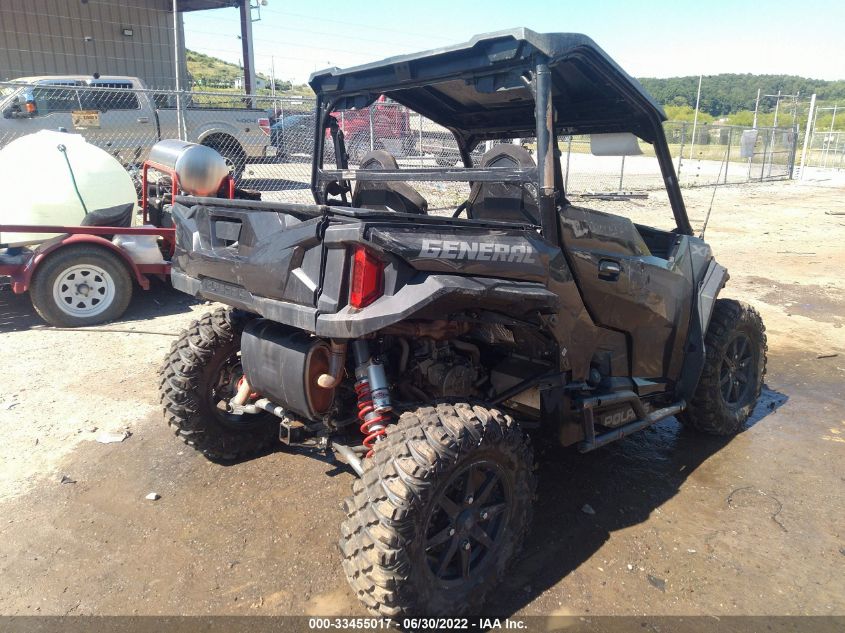 2021 POLARIS GENERAL XP 1000 DELUXE RIDE 3NSGXJ990MH654539