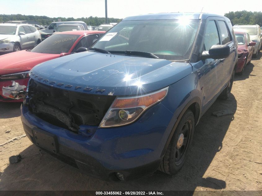 2014 FORD UTILITY POLICE 1FM5K8AT9EGC50144