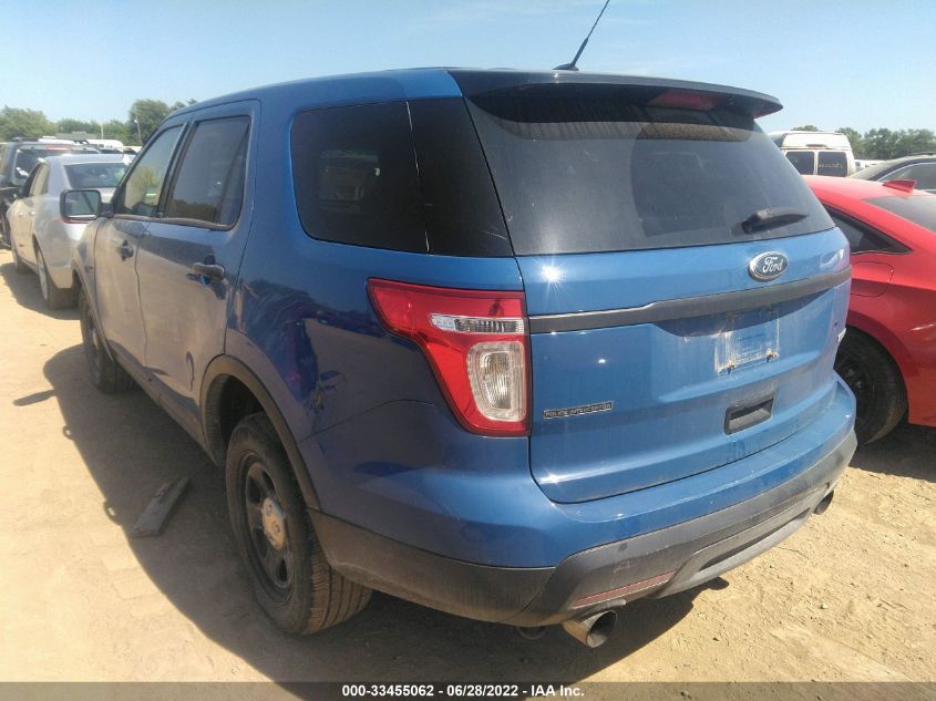 2014 FORD UTILITY POLICE 1FM5K8AT9EGC50144