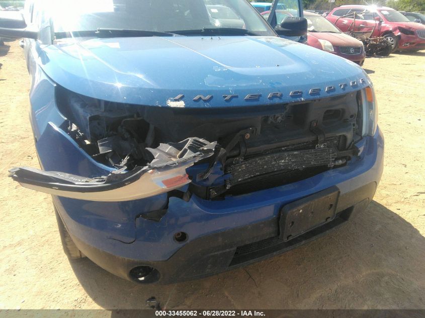 2014 FORD UTILITY POLICE 1FM5K8AT9EGC50144