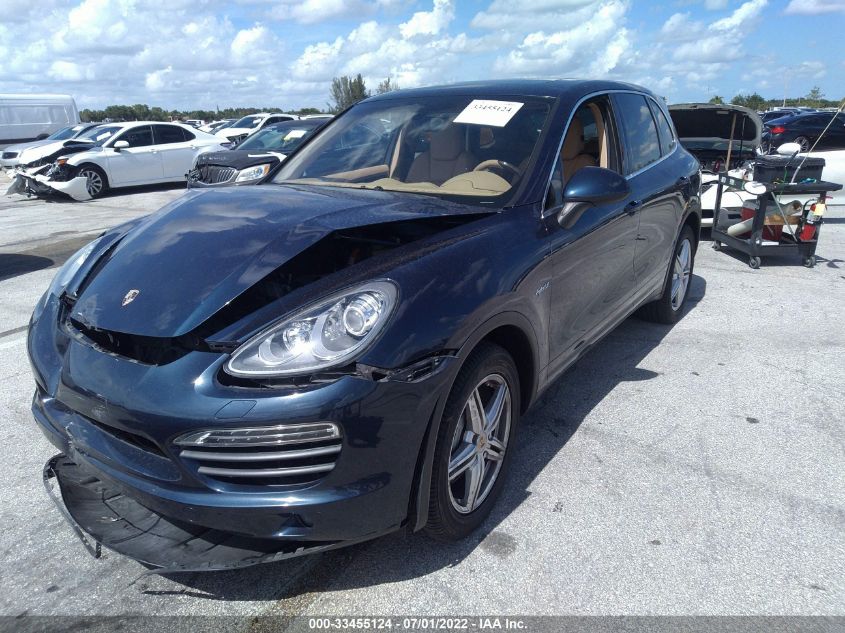 2014 PORSCHE CAYENNE S HYBRID WP1AE2A21ELA50914