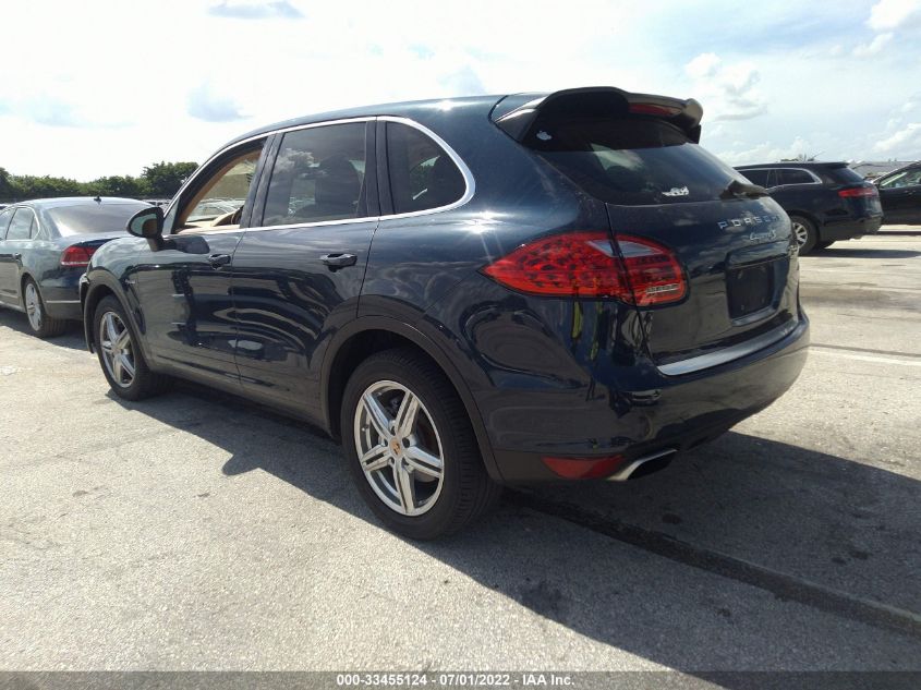 2014 PORSCHE CAYENNE S HYBRID WP1AE2A21ELA50914