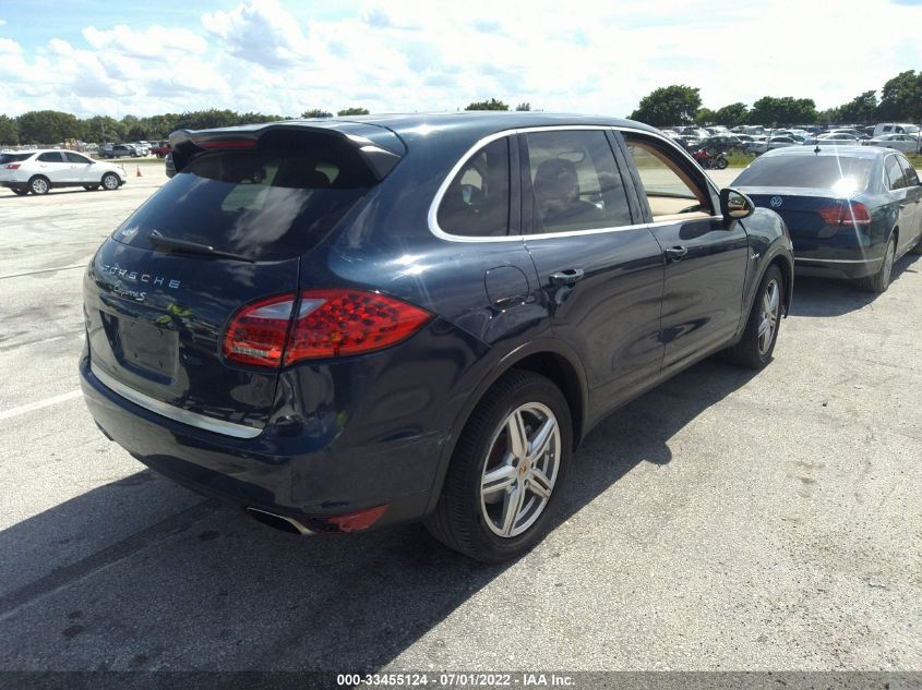 2014 PORSCHE CAYENNE S HYBRID WP1AE2A21ELA50914