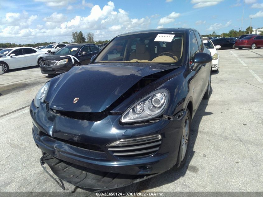 2014 PORSCHE CAYENNE S HYBRID WP1AE2A21ELA50914