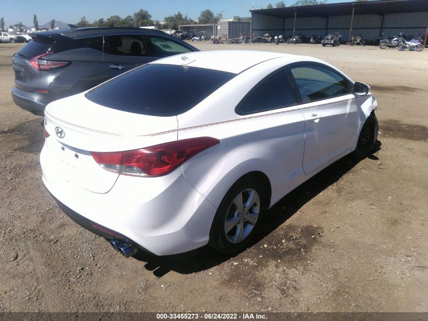 2013 HYUNDAI ELANTRA COUPE GS PZEV KMHDH6AE2DU003743