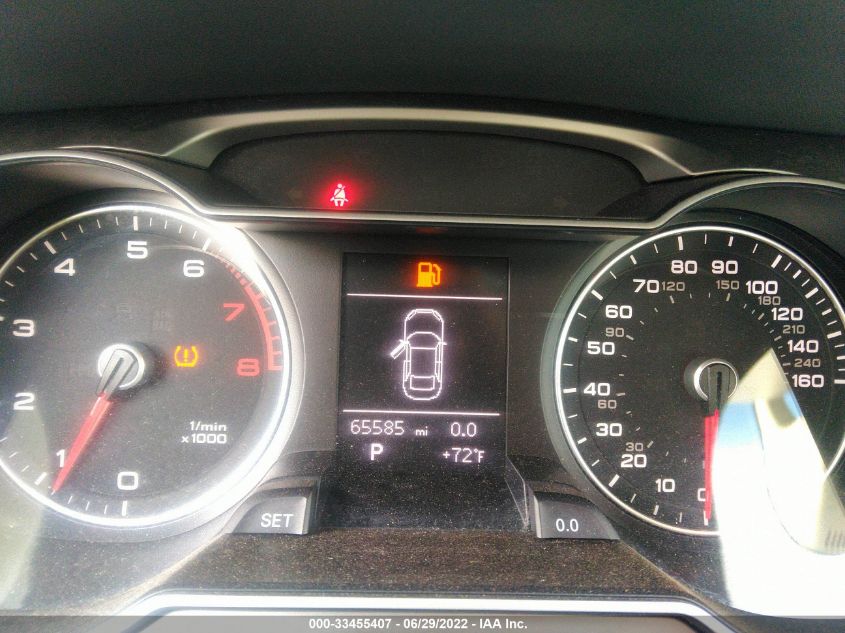 2014 AUDI A4 PREMIUM WAUAFAFL0EN041455