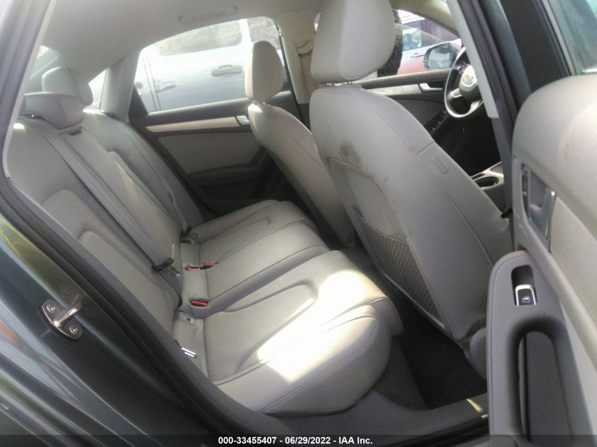 2014 AUDI A4 PREMIUM WAUAFAFL0EN041455