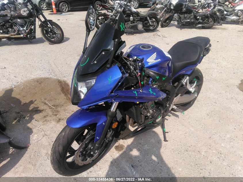 2014 HONDA CBR650 F MLHRC7407E5000621