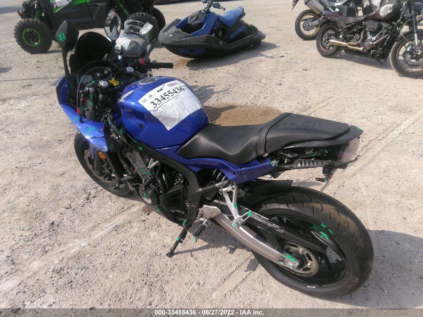 2014 HONDA CBR650 F MLHRC7407E5000621