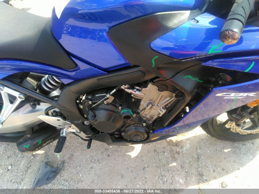 2014 HONDA CBR650 F MLHRC7407E5000621