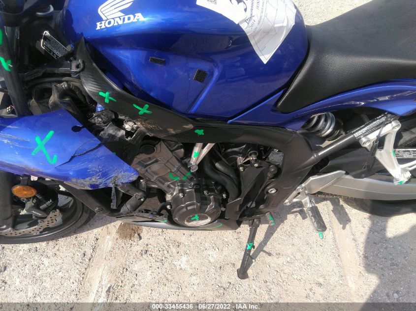 2014 HONDA CBR650 F MLHRC7407E5000621