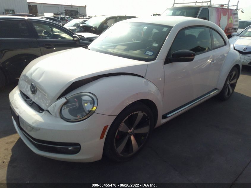 2013 VOLKSWAGEN BEETLE COUPE 2.0T TURBO 3VWV67AT2DM608723