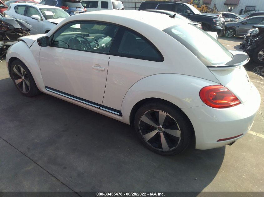 2013 VOLKSWAGEN BEETLE COUPE 2.0T TURBO 3VWV67AT2DM608723