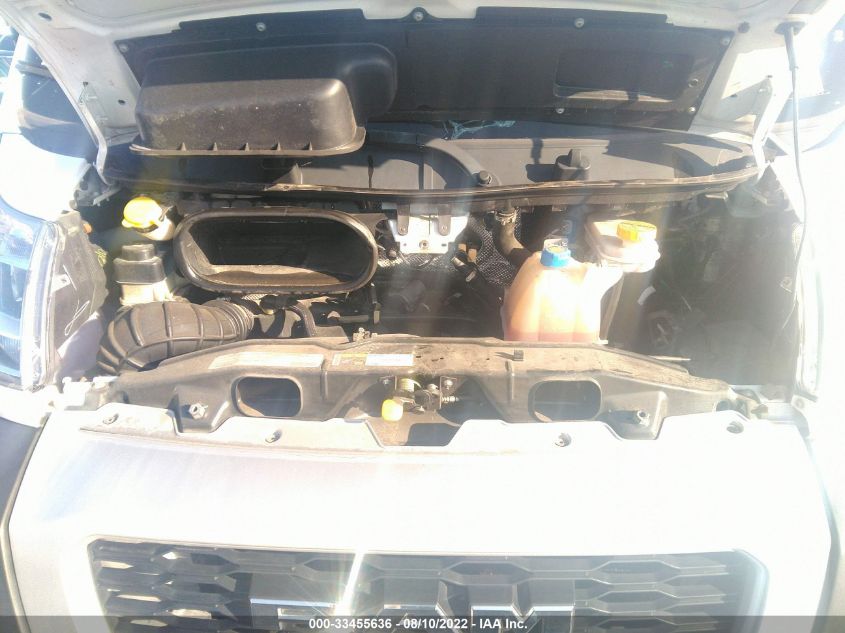 2019 RAM PROMASTER CARGO VAN 3C6TRVAGXKE504567