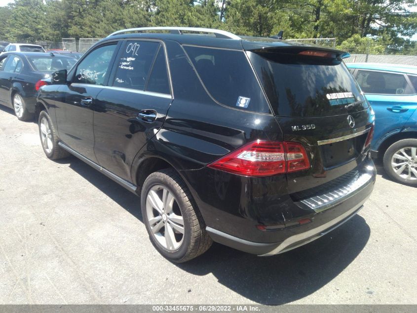 2015 MERCEDES-BENZ M-CLASS ML 350 4JGDA5HB3FA611401