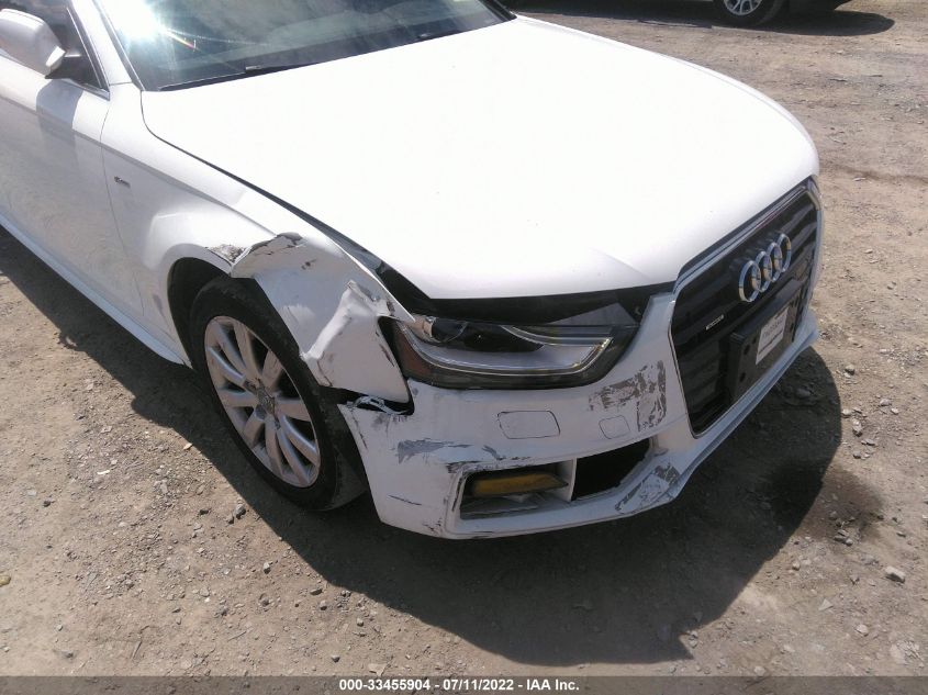 2015 AUDI A4 PREMIUM WAUBFAFL7FN033343