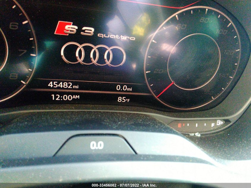 2017 AUDI S3 PREMIUM PLUS WAUB1GFF5H1012335