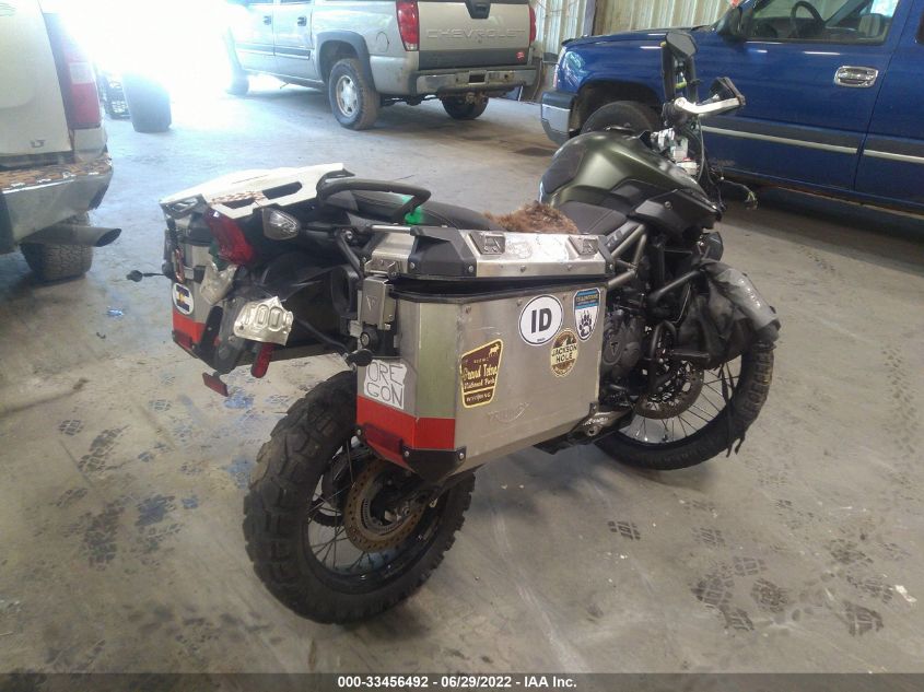 2018 TRIUMPH MOTORCYCLE TIGER 800XCX SMTE07BF6JT880798