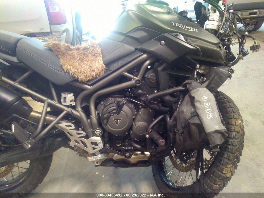 2018 TRIUMPH MOTORCYCLE TIGER 800XCX SMTE07BF6JT880798
