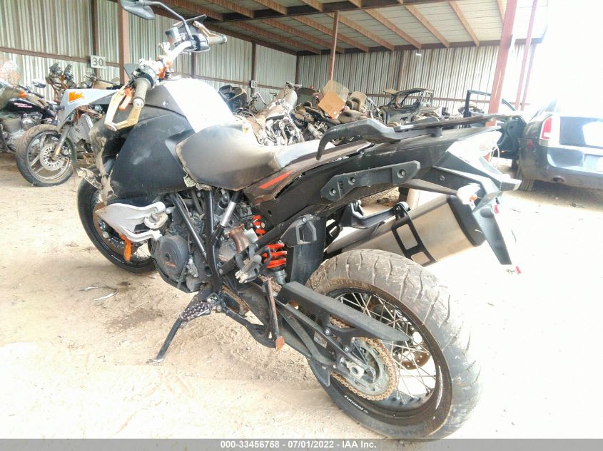 2016 KTM 1190 ADVENTURE VBKV19405GM936201