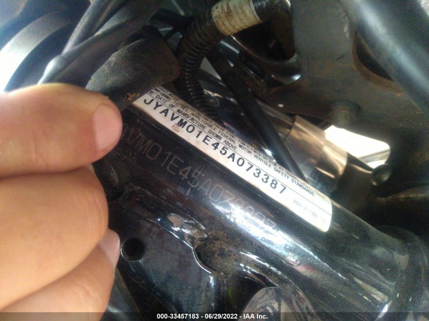 2005 YAMAHA XVS65 A JYAVM01E45A073387