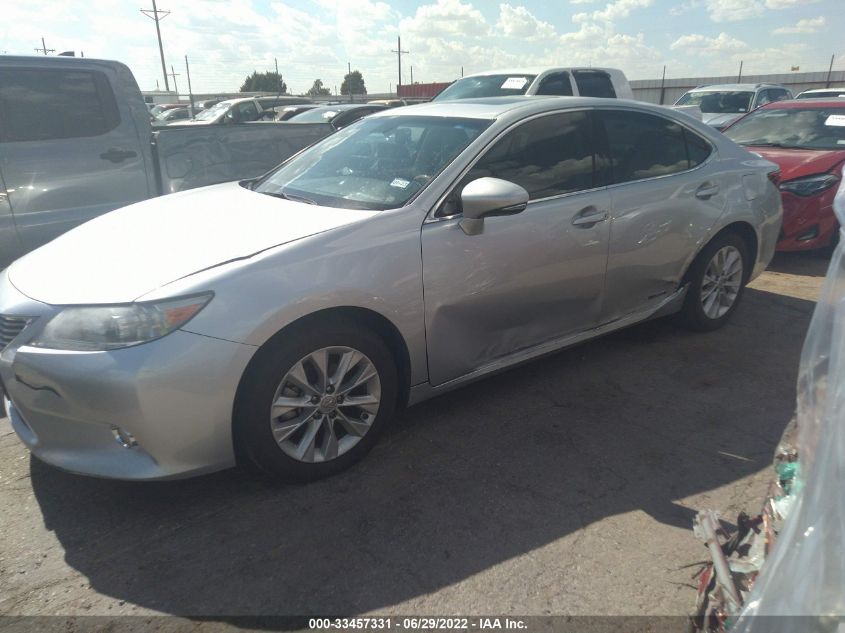 2013 LEXUS ES 300H HYBRID JTHBW1GG7D2001770