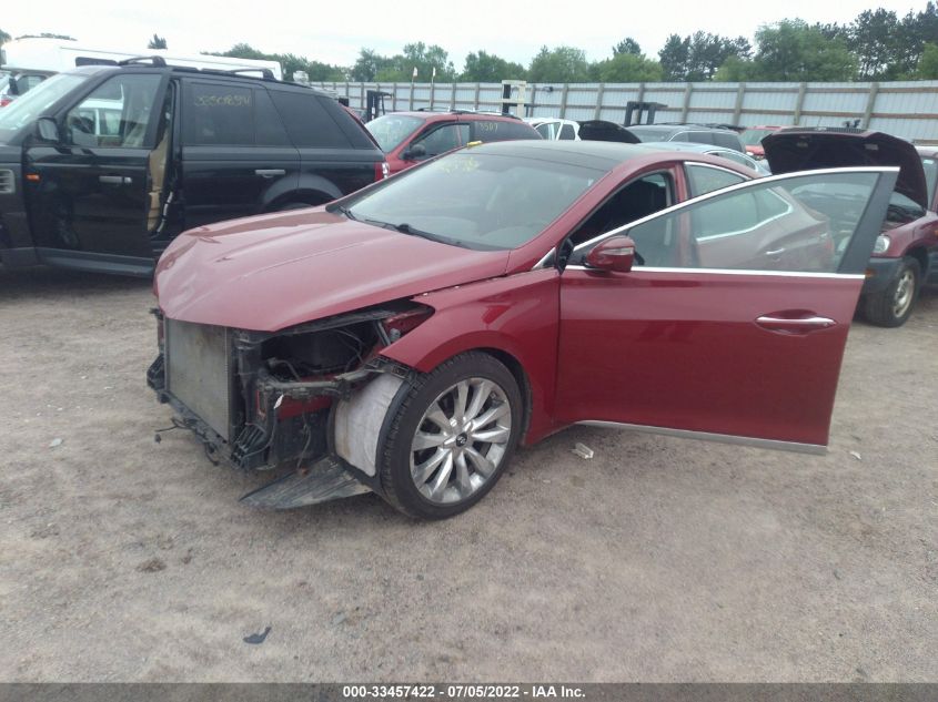 2013 HYUNDAI AZERA KMHFH4JG9DA244204