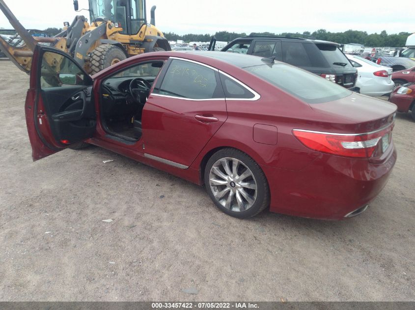 2013 HYUNDAI AZERA KMHFH4JG9DA244204
