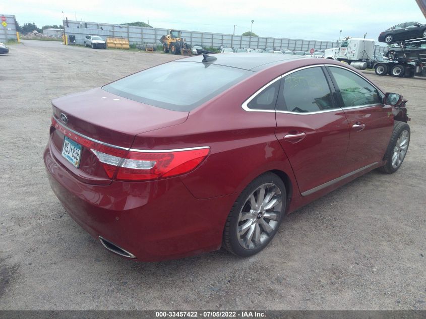 2013 HYUNDAI AZERA KMHFH4JG9DA244204