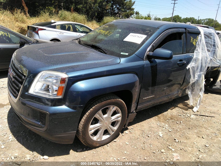 VIN 2GKALMEK6H6133981 2017 GMC TERRAIN SLE