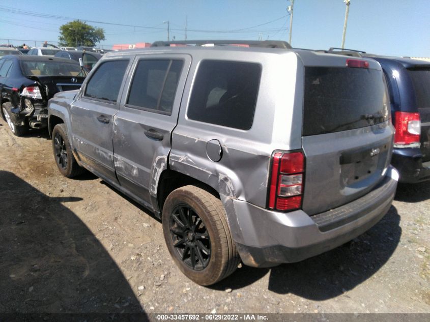 2014 JEEP PATRIOT SPORT 1C4NJPBA4ED856502
