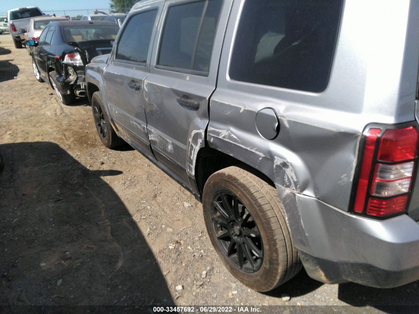 2014 JEEP PATRIOT SPORT 1C4NJPBA4ED856502