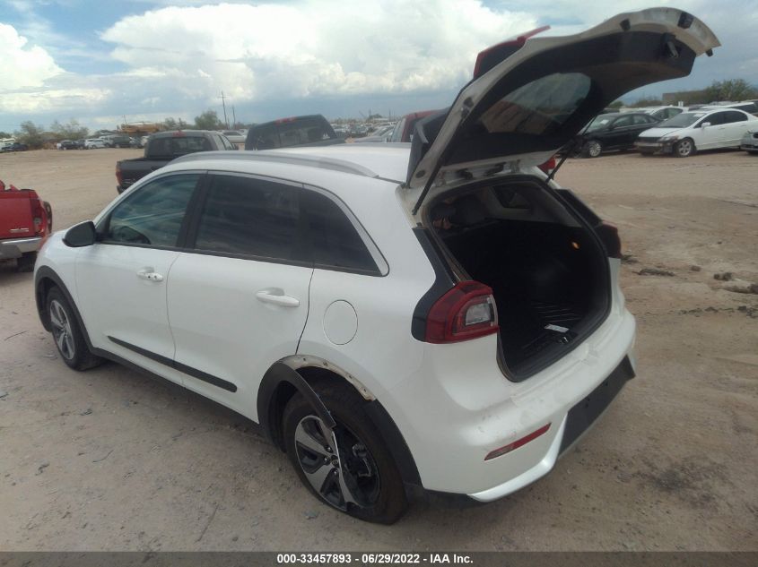 2017 KIA NIRO LX KNDCB3LC6H5079249