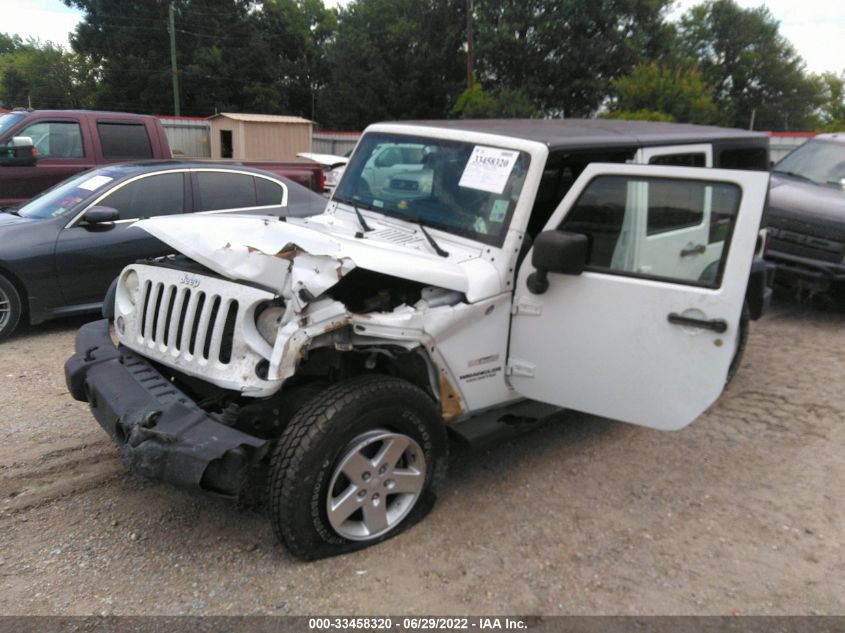 2014 JEEP WRANGLER UNLIMITED SPORT 1C4BJWDG5EL251473