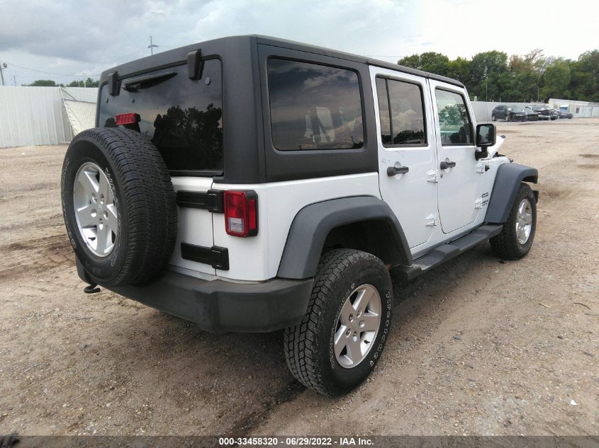 2014 JEEP WRANGLER UNLIMITED SPORT 1C4BJWDG5EL251473