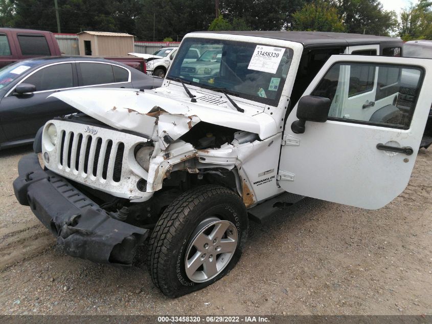 2014 JEEP WRANGLER UNLIMITED SPORT 1C4BJWDG5EL251473