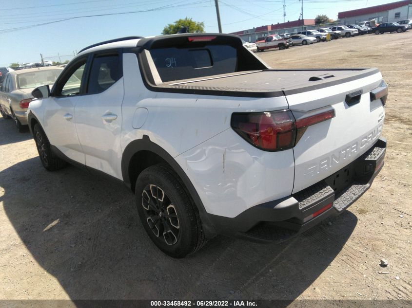 2022 HYUNDAI SANTA CRUZ SEL PREMIUM 5NTJDDAF5NH016290