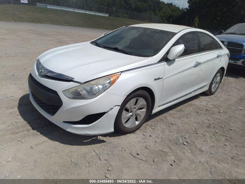 2013 HYUNDAI SONATA HYBRID KMHEC4A42DA064980