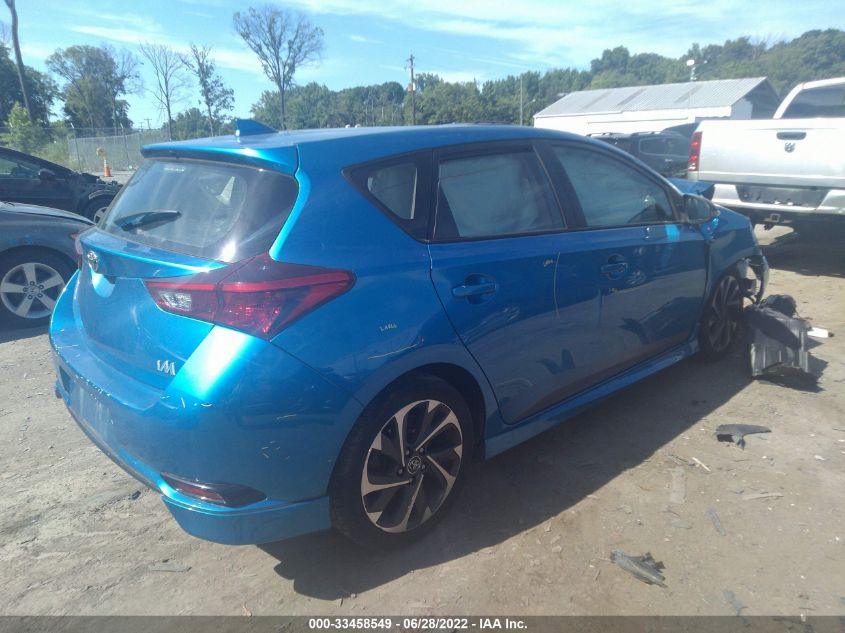 2017 TOYOTA COROLLA IM JTNKARJE1HJ529768