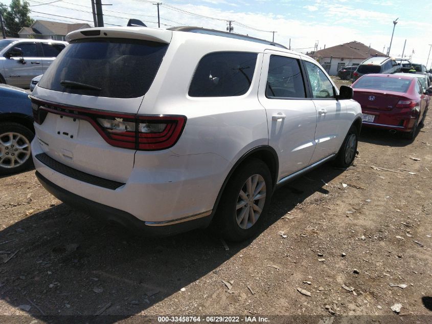 2015 DODGE DURANGO SXT 1C4RDJAG1FC121009