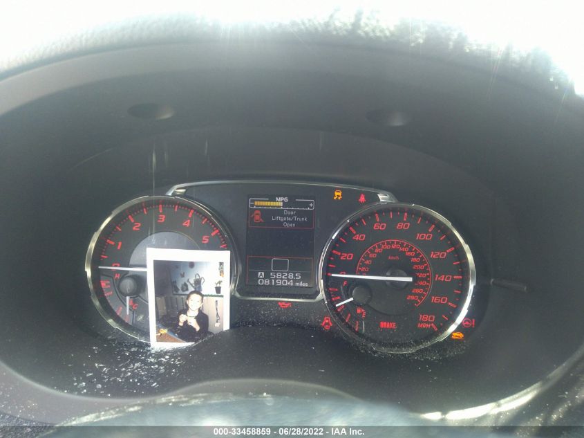 2017 SUBARU WRX JF1VA1B66H9829193