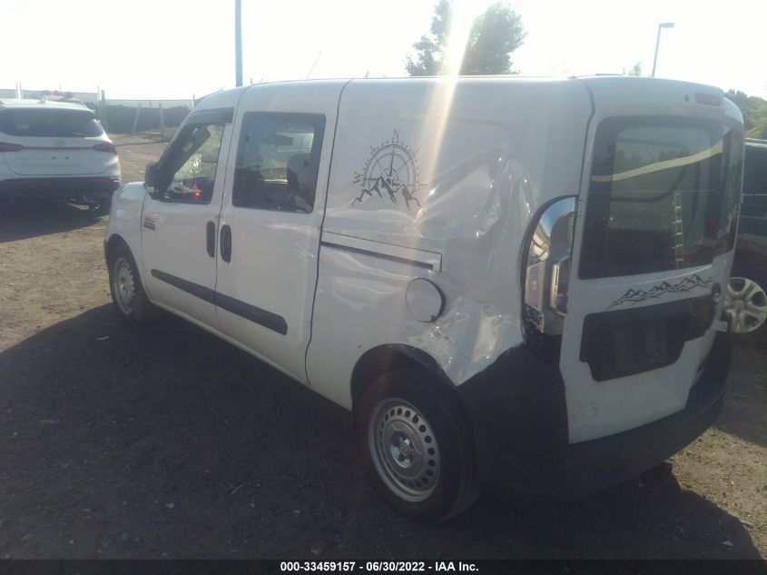 2017 RAM PROMASTER CITY CARGO VAN TRADESMAN ZFBERFAB4H6G66713