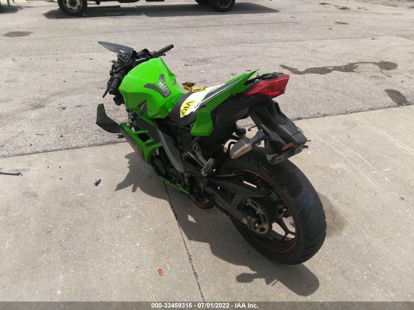 2014 KAWASAKI EX300 A JKAEX8A13EA005938