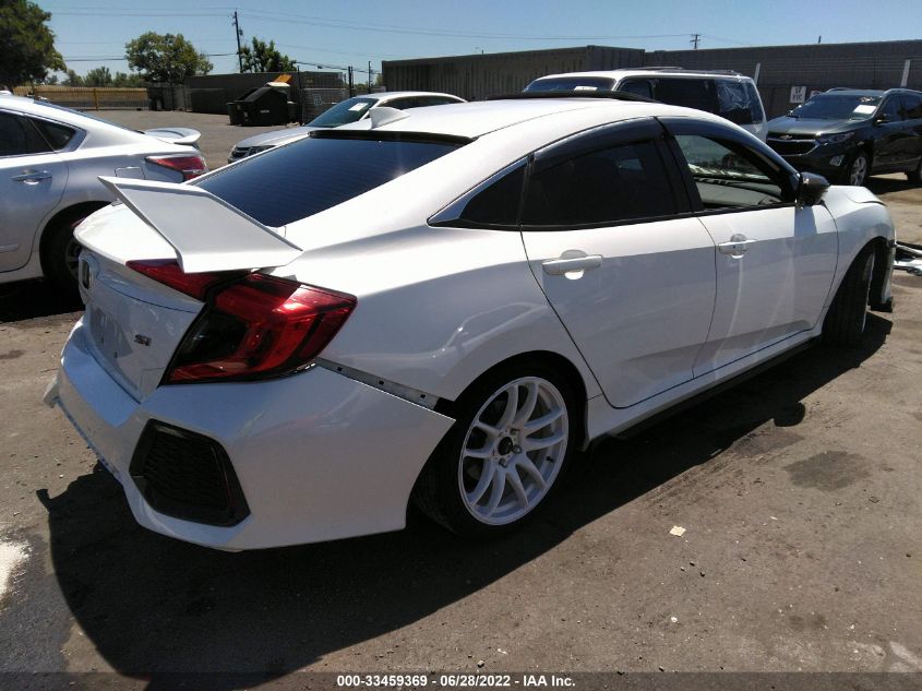 2018 HONDA CIVIC SI SEDAN 2HGFC1E58JH705221